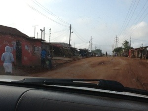 a graded road! 20121025-074334.jpg