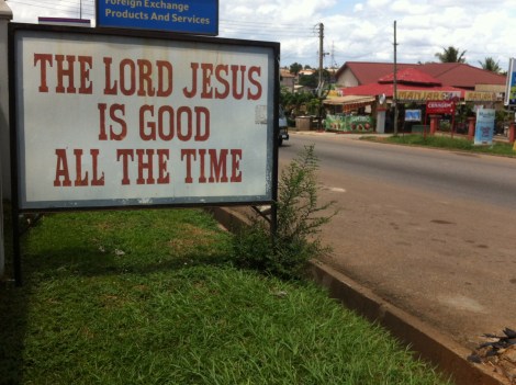 Jesus is good…all the time