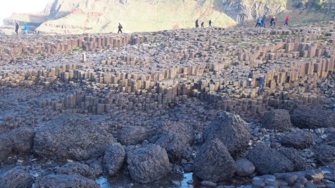What more could a girl want for her birthday than some geo-tourism at the UNESCO Giant's Causeway?