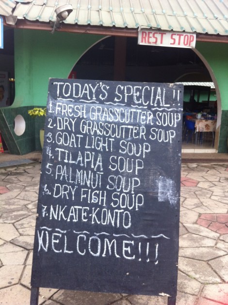 Grasscutter is a real delicacy, and is like a giant guinea pig!