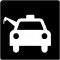 taxi stopping